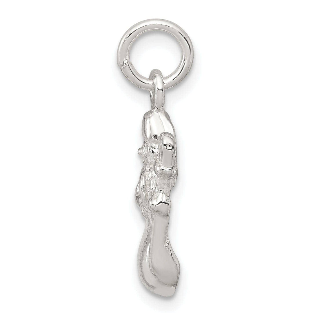 Lovely Rita's Pendants & Charms Sterling Silver Snowman Charm Pendant