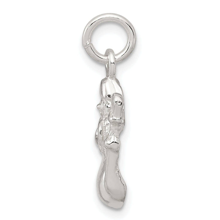 Lovely Rita's Pendants & Charms Sterling Silver Snowman Charm Pendant