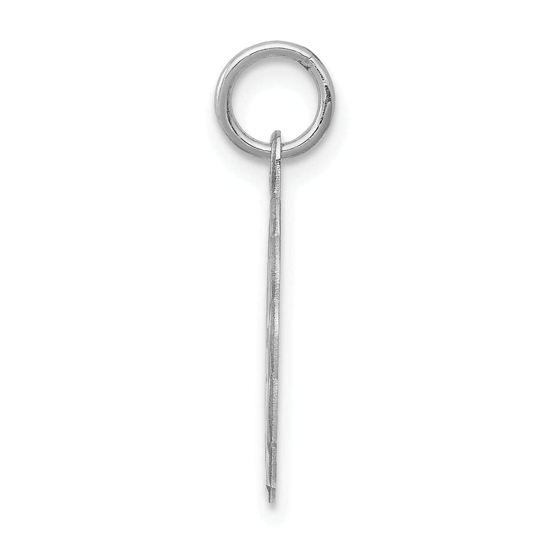 Lovely Rita's Pendants & Charms Sterling Silver Solid I Love You Disc Charm