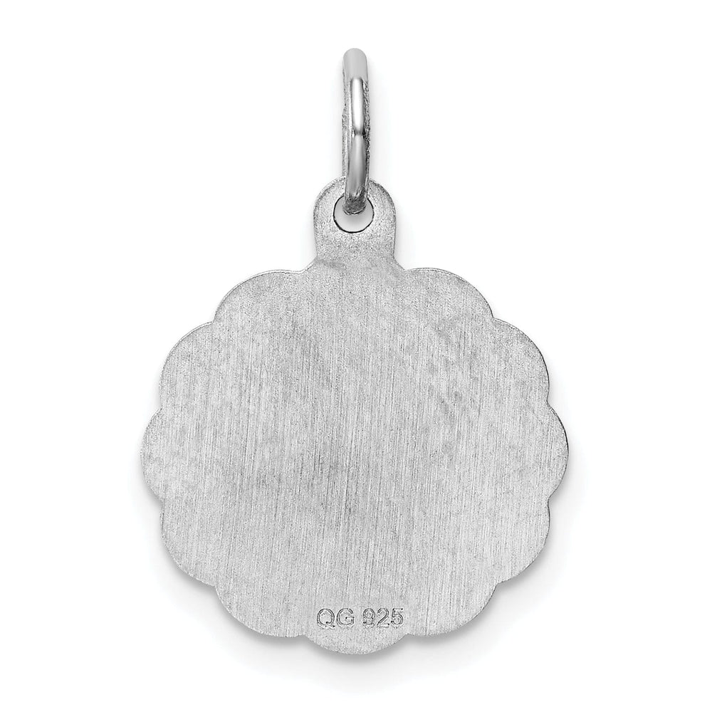 Lovely Rita's Pendants & Charms Sterling Silver Solid I Love You Disc Charm