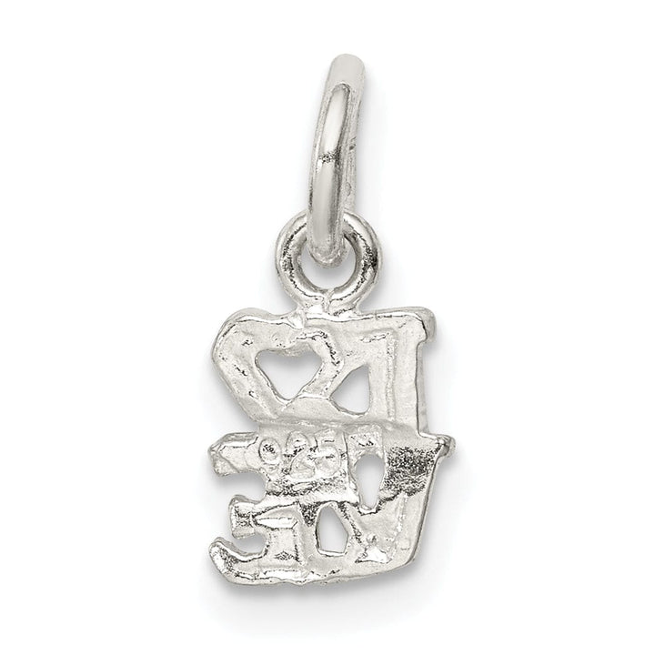 Lovely Rita's Pendants & Charms Sterling Silver Solid Polish Love Talking Charm
