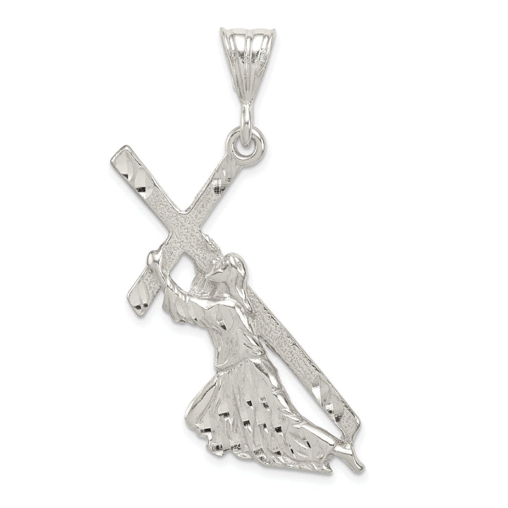 Lovely Rita's Pendants & Charms Sterling Silver St. Andrew Cross Pendant