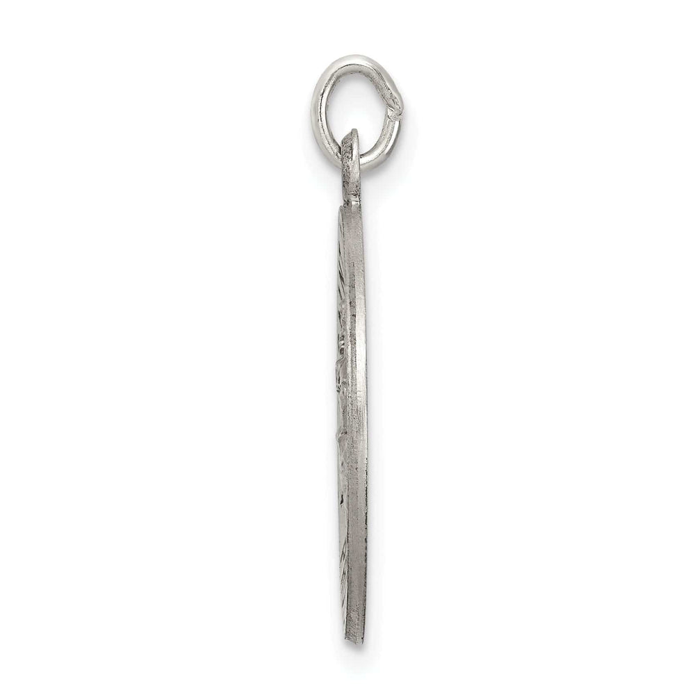 Lovely Rita's Pendants & Charms Sterling Silver St. Christopher Basketball Medal