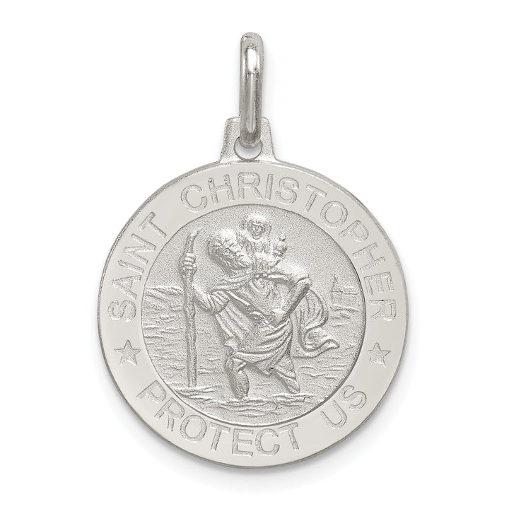 Lovely Rita's Pendants & Charms Sterling Silver St. Christopher Medal