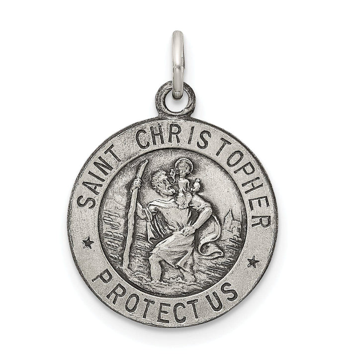Lovely Rita's Pendants & Charms Sterling Silver St. Christopher Medal