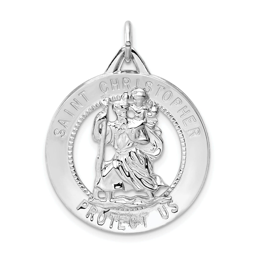 Lovely Rita's Pendants & Charms Sterling Silver St. Christopher Medal