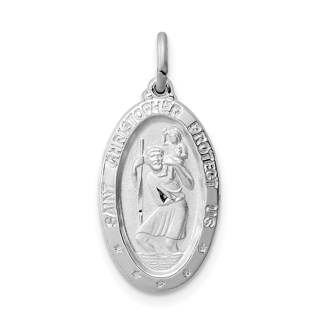 Lovely Rita's Pendants & Charms Sterling Silver St. Christopher Medal