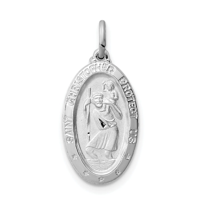 Lovely Rita's Pendants & Charms Sterling Silver St. Christopher Medal