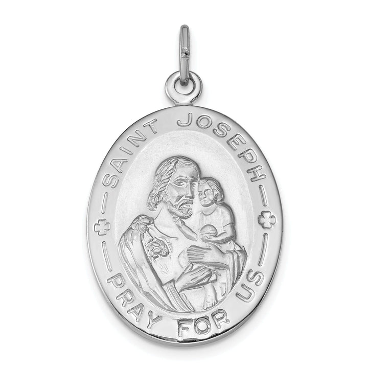 Lovely Rita's Pendants & Charms Sterling Silver St. Joseph Medal