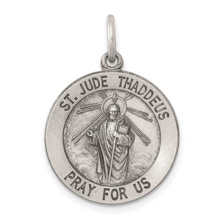 Lovely Rita's Pendants & Charms Sterling Silver St. Jude Thaddeus Medal Pendant