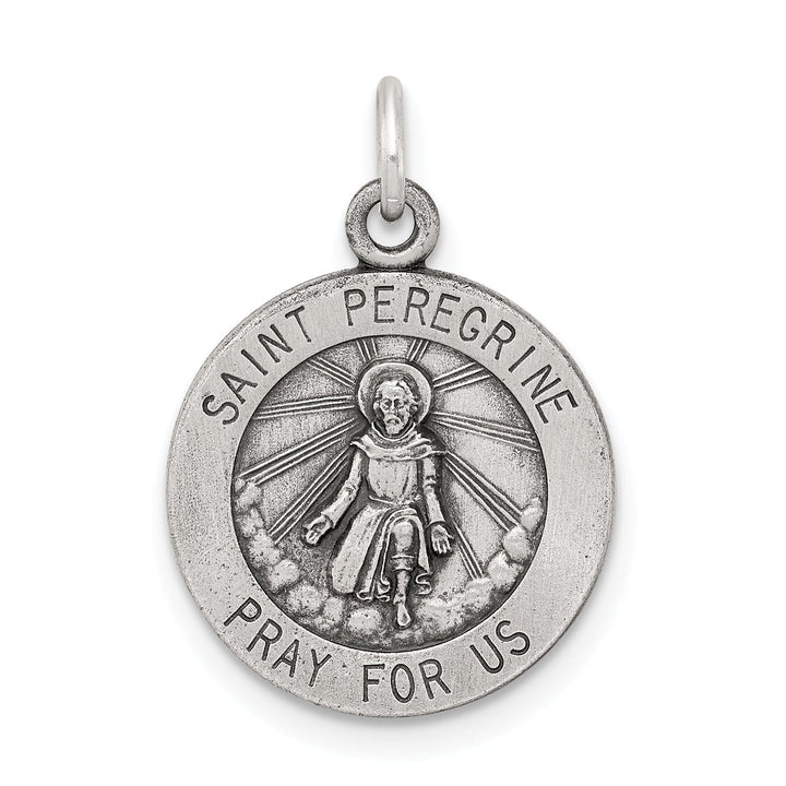 Lovely Rita's Pendants & Charms Sterling Silver St. Peregrine Medal