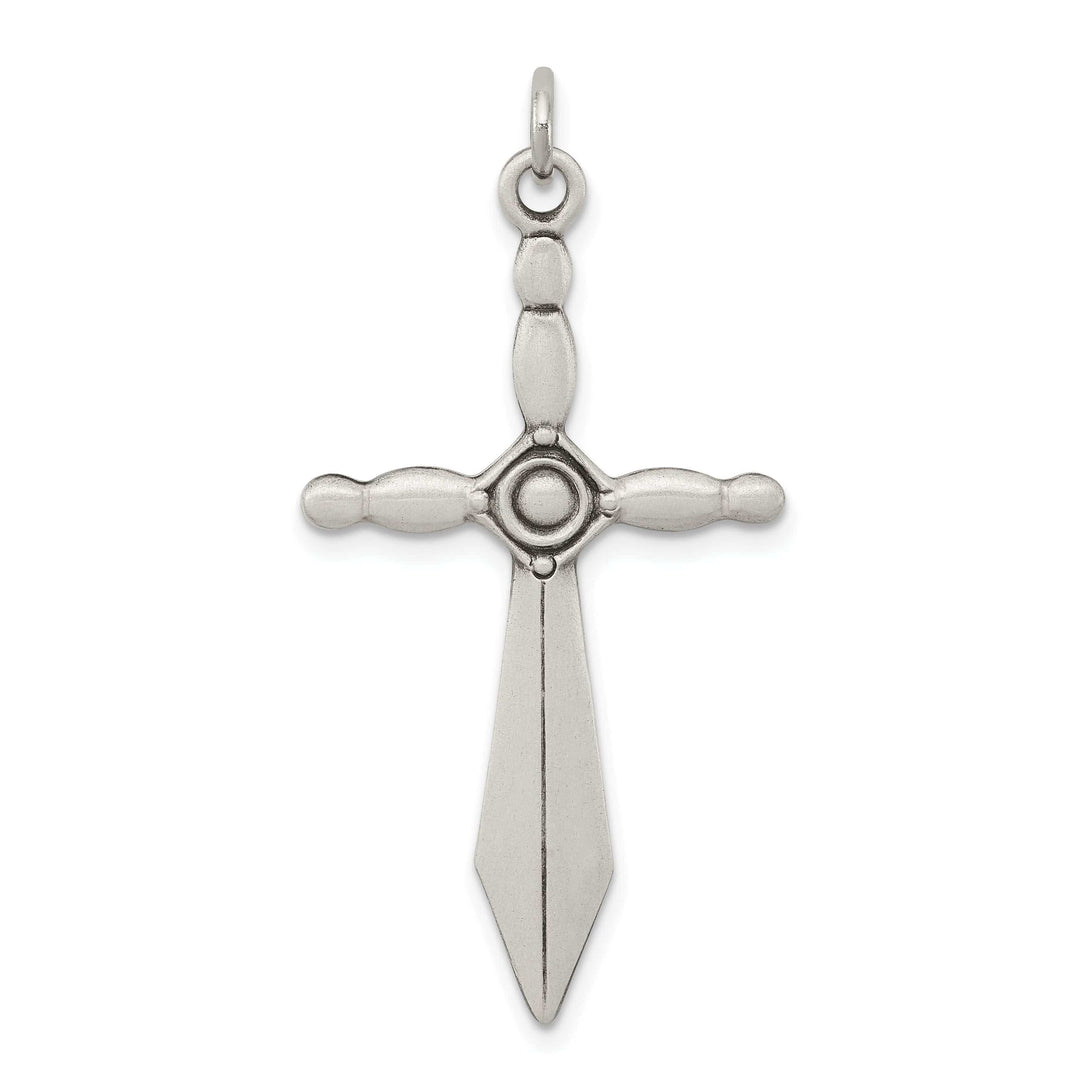 Lovely Rita's Pendants & Charms Sterling Silver Sword Cross Pendant