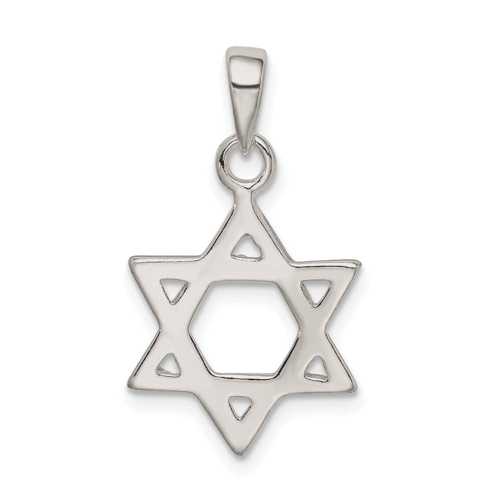 Lovely Rita's Pendants & Charms Sterling Silver Textured Star of David Pendant
