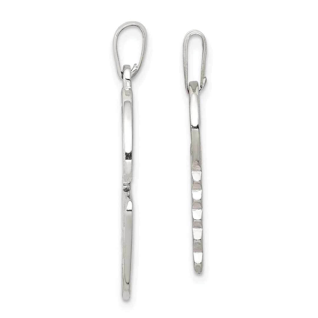 Lovely Rita's Pendants & Charms Sterling Silver Two Piece Heart and Key Charm