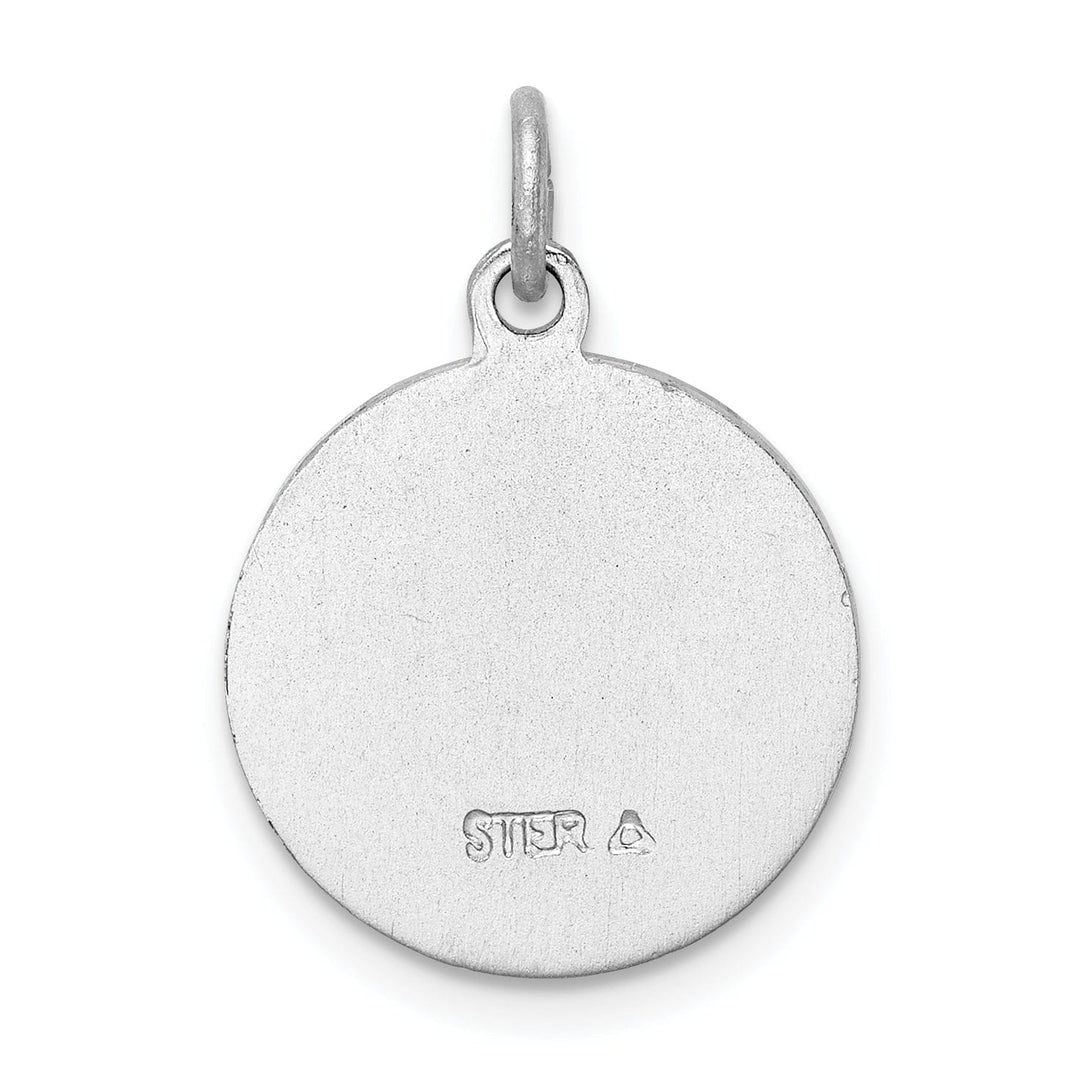 Lovely Rita's Pendants & Charms Sterling Silver Vermeil Guardian Angel Medal