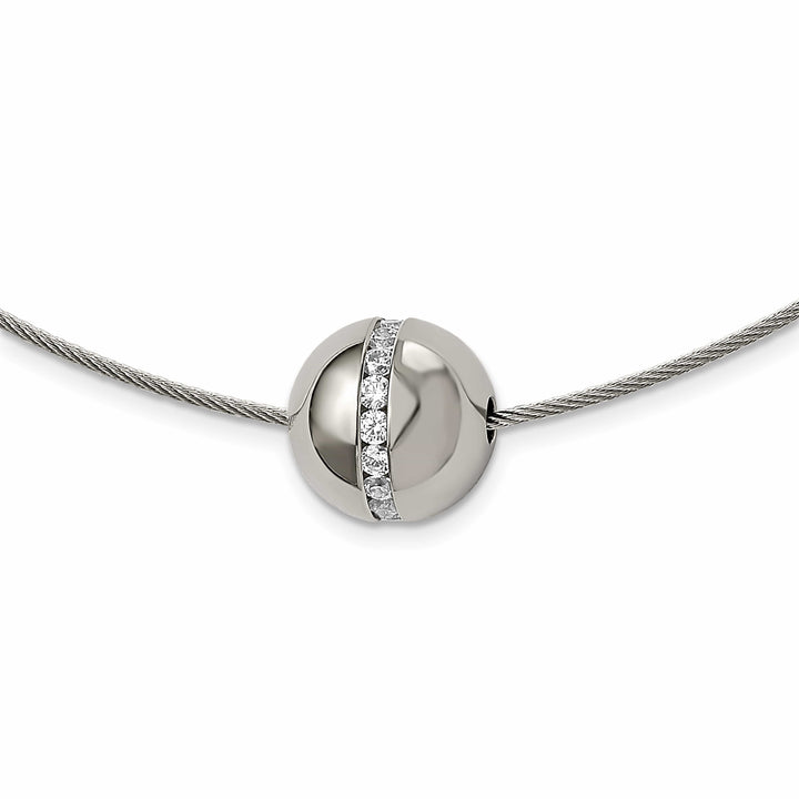 Chisel Pendants & Charms Titanium Pendant Stainless Steel Wire Necklace