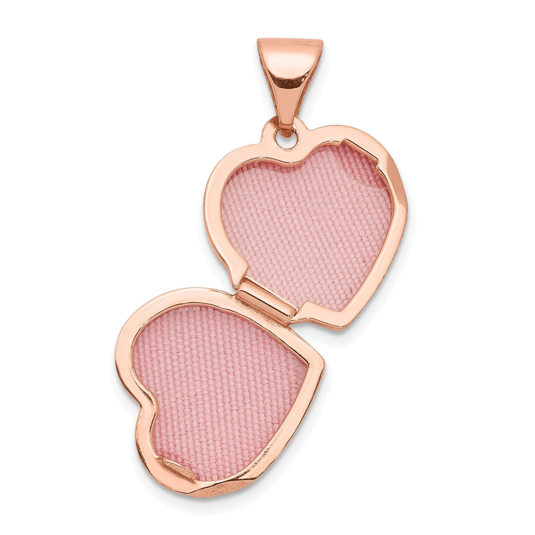 Lovely Rita's Pendants & Charms Two-tone Gold Heart Locket