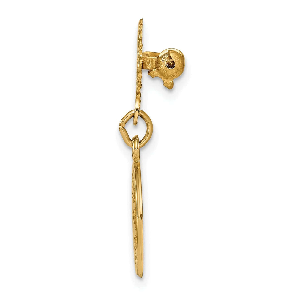 Lovely Rita's Pin 14k Yellow Gold Holy Family Medal Pin