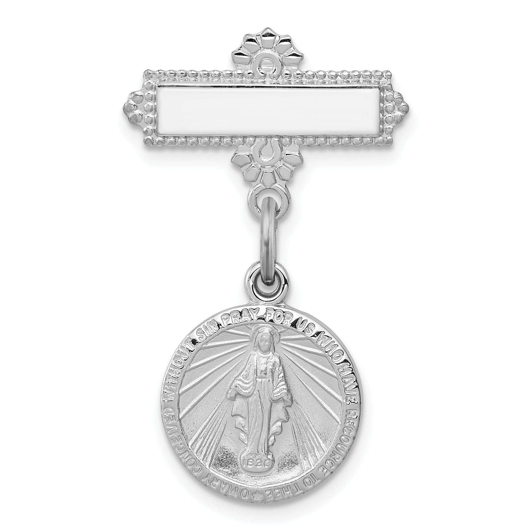 Lovely Rita's Pin Sterling Silver Miraculous Medal Pin