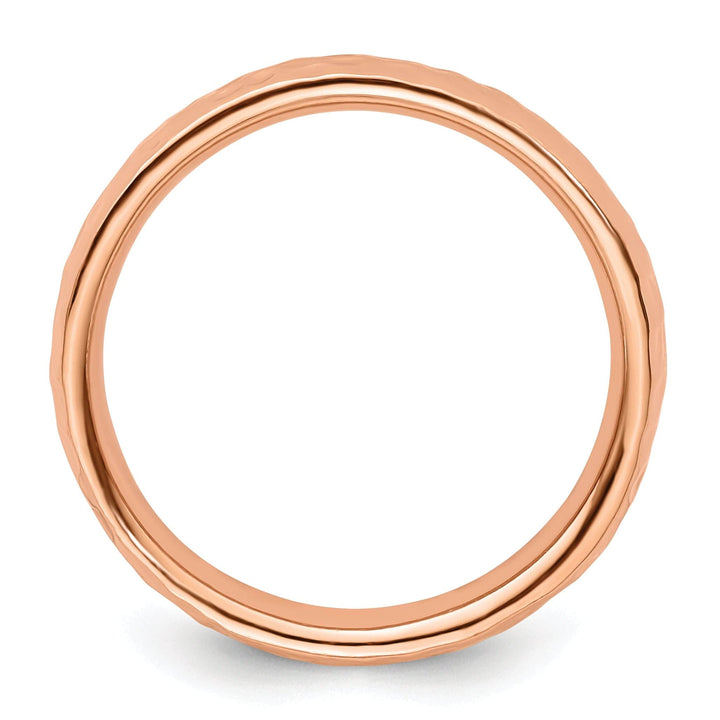 Stackable Expressions Pin Sterling Silver Pink-Plated Ring