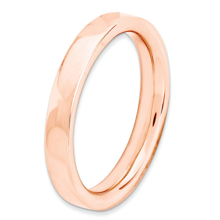 Stackable Expressions Pin Sterling Silver Pink-Plated Ring