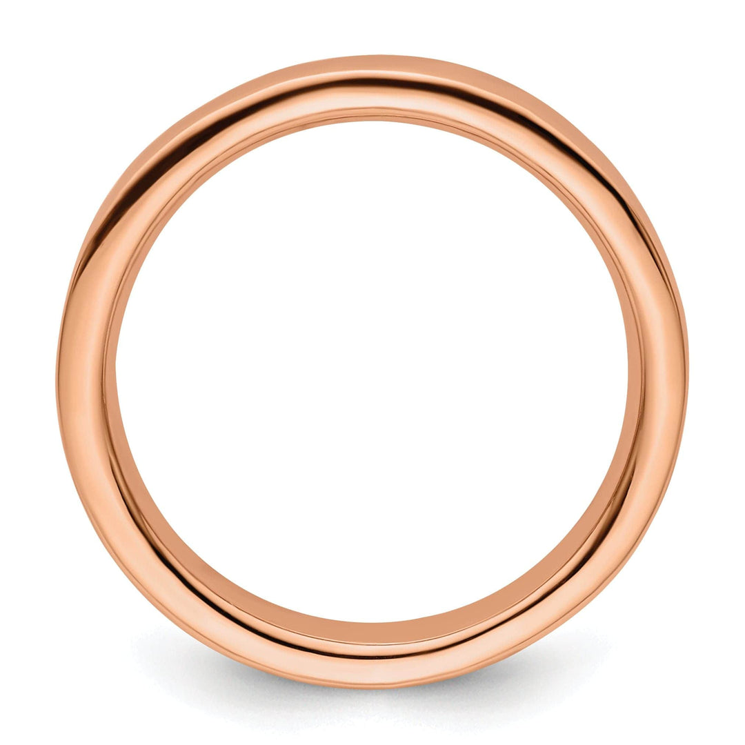 Stackable Expressions Pin Sterling Silver Pink-Plated Ring