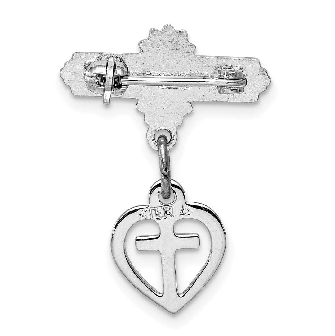 Lovely Rita's Pin Sterling Silver Vermeil Cross Pin