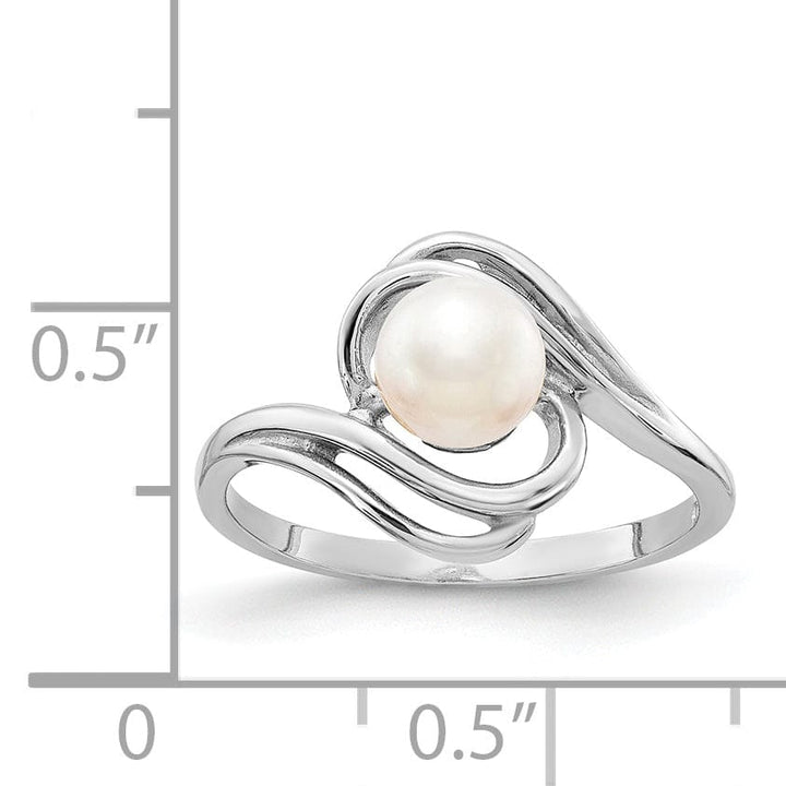 Lovely Rita's Ring 14k White Gold Pearl Ring
