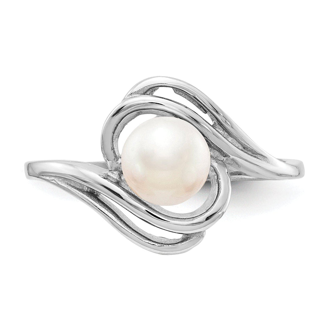 Lovely Rita's Ring 14k White Gold Pearl Ring