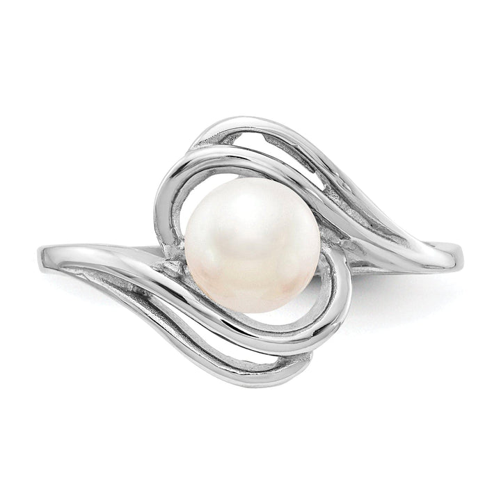Lovely Rita's Ring 14k White Gold Pearl Ring