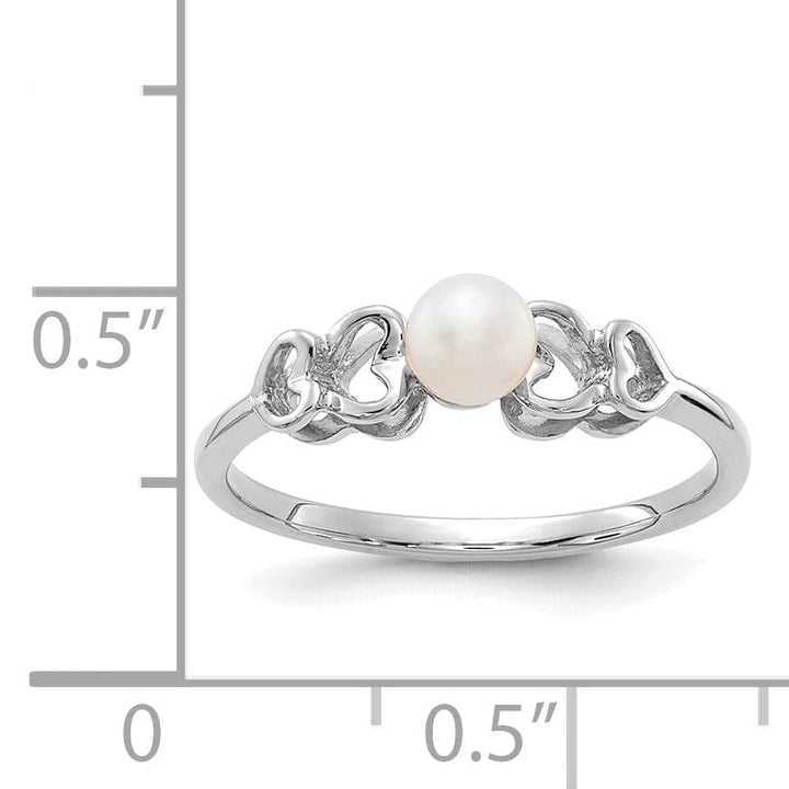 Lovely Rita's Ring 14k White Gold Pearl Ring