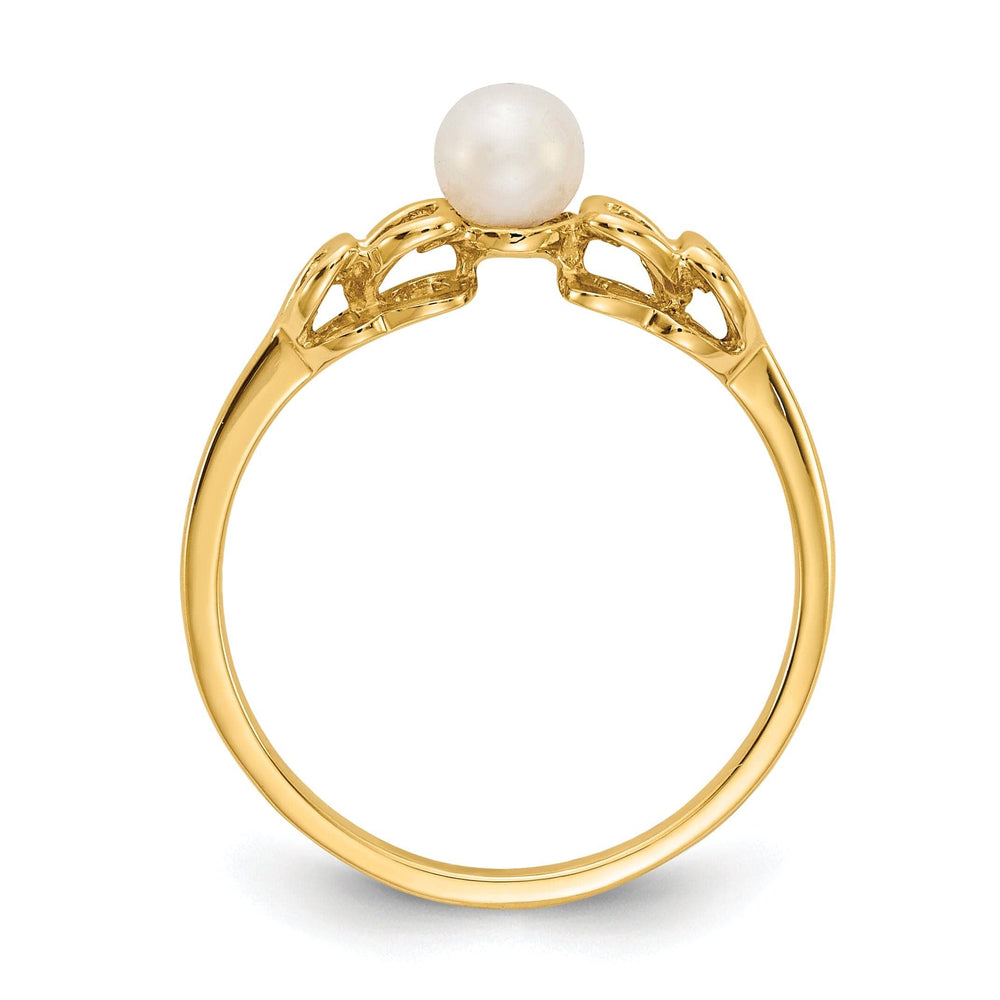 Lovely Rita's Ring 14k White Gold Pearl Ring