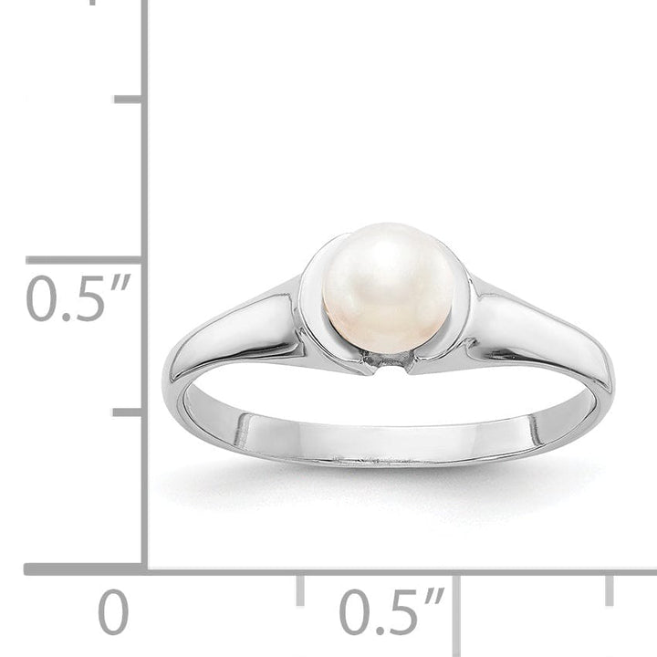 Lovely Rita's Ring 14k White Gold Pearl Ring