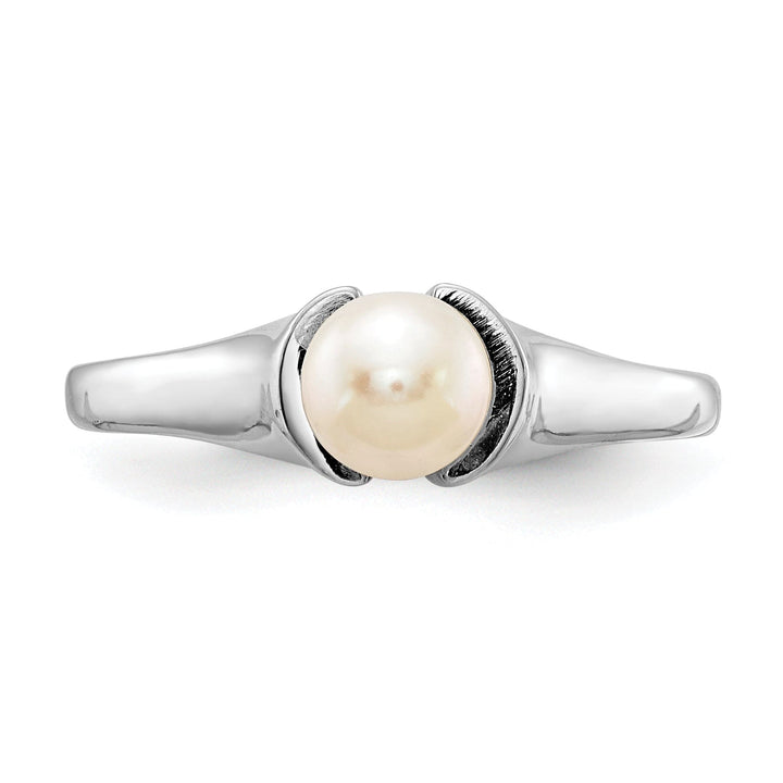 Lovely Rita's Ring 14k White Gold Pearl Ring