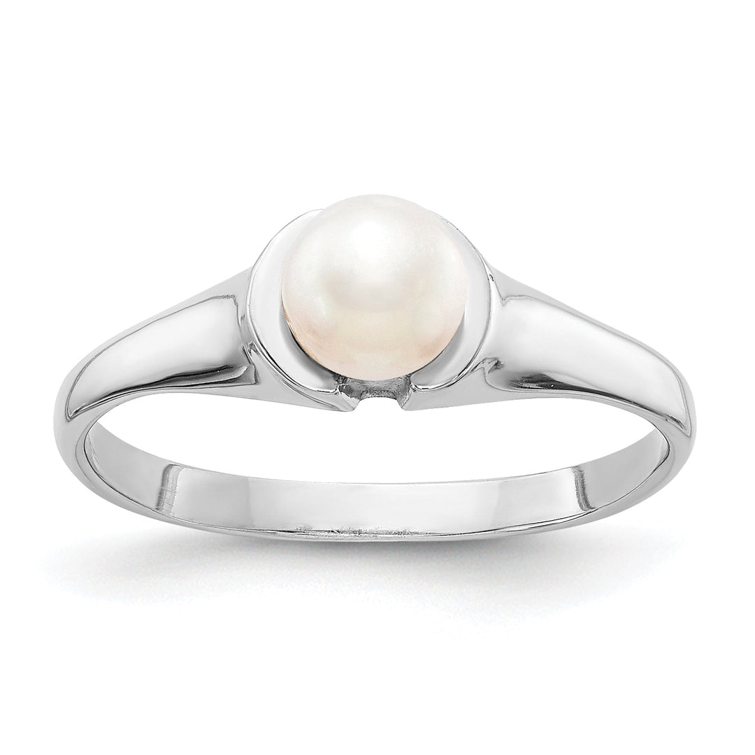 Lovely Rita's Ring 14k White Gold Pearl Ring