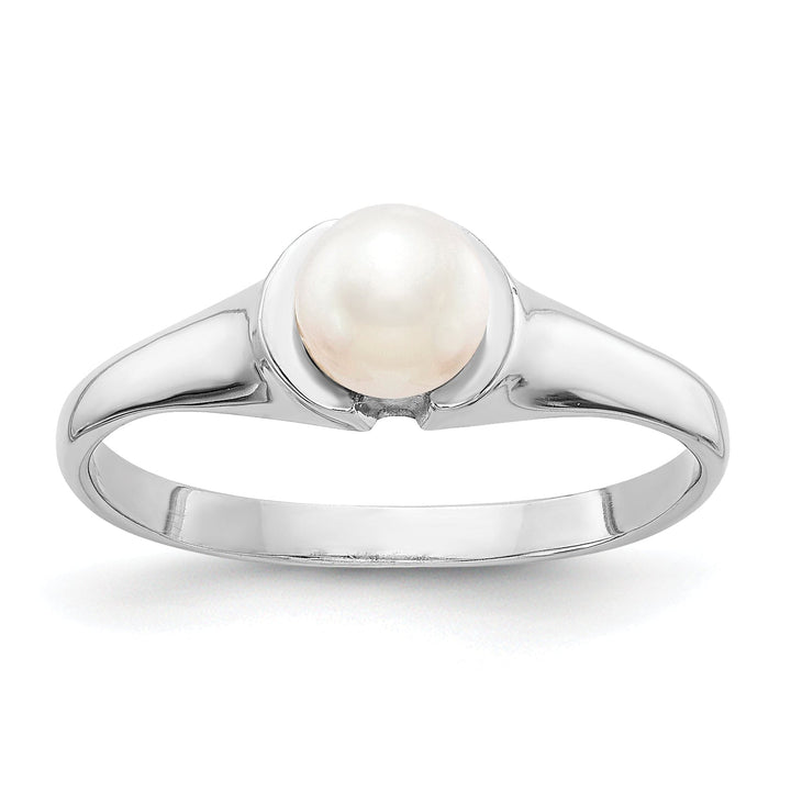 Lovely Rita's Ring 14k White Gold Pearl Ring
