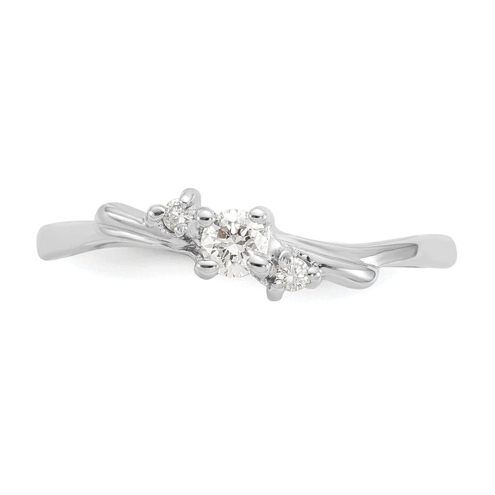 Lovely Rita's Ring 14k White Gold Polished Diamond Ring