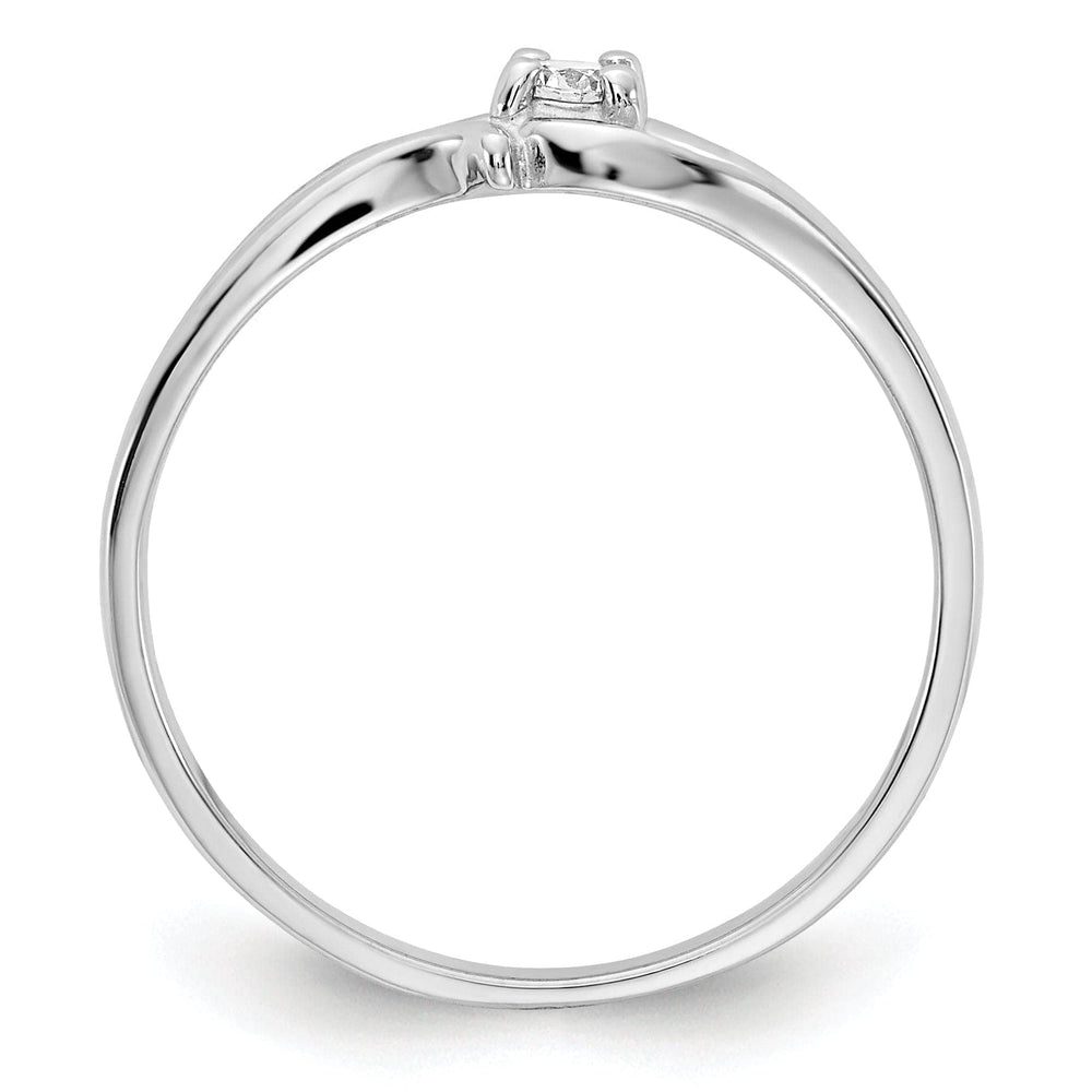 Lovely Rita's Ring 14k White Gold Polished Diamond Ring