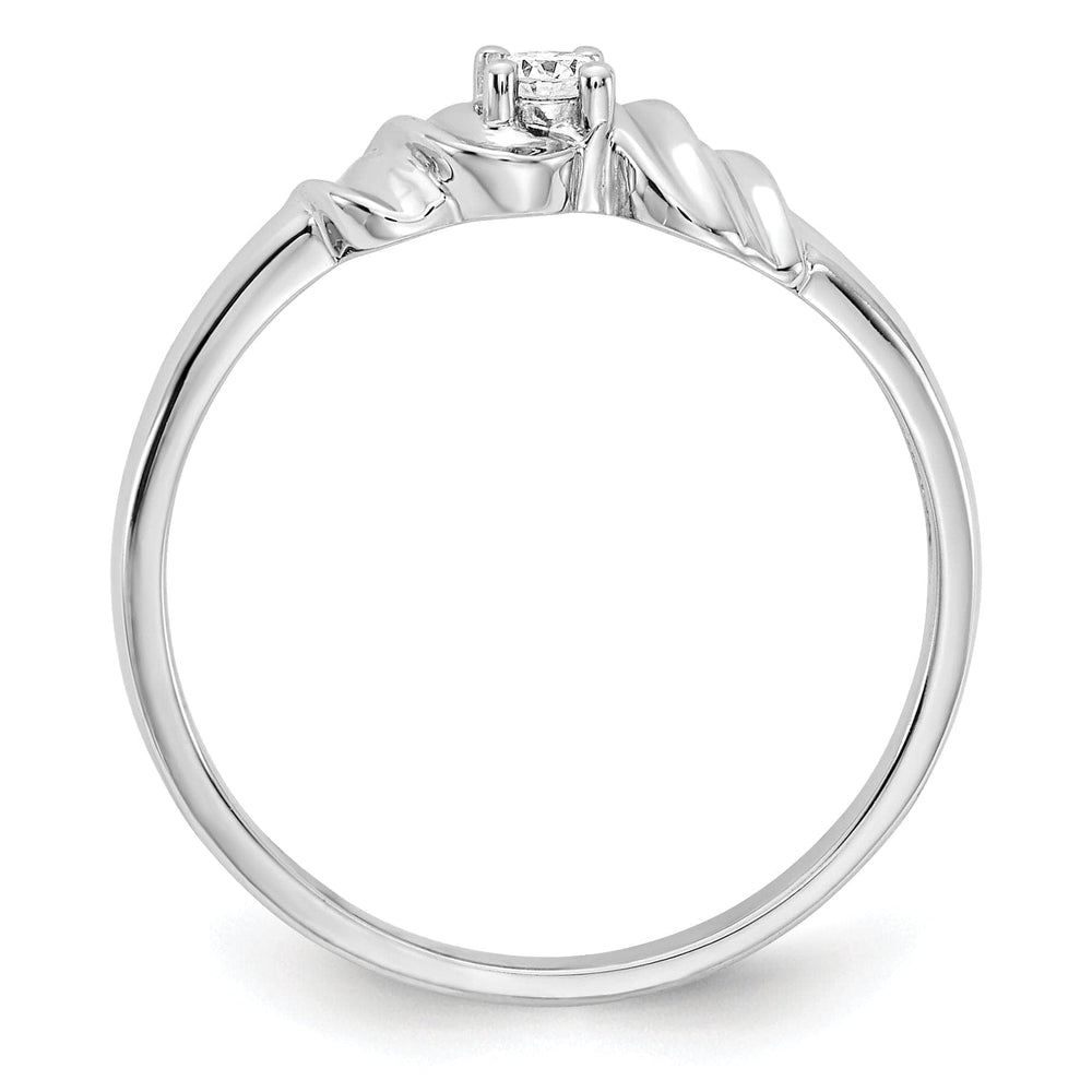 Lovely Rita's Ring 14k White Gold Polished Diamond Ring