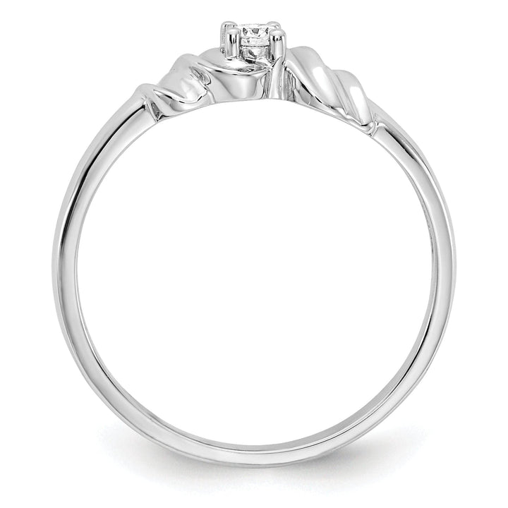 Lovely Rita's Ring 14k White Gold Polished Diamond Ring