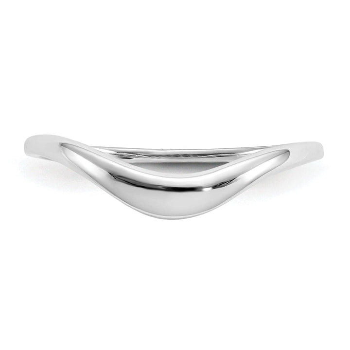Lovely Rita's Ring 14k White Gold Timeless Creations Swirl Ring