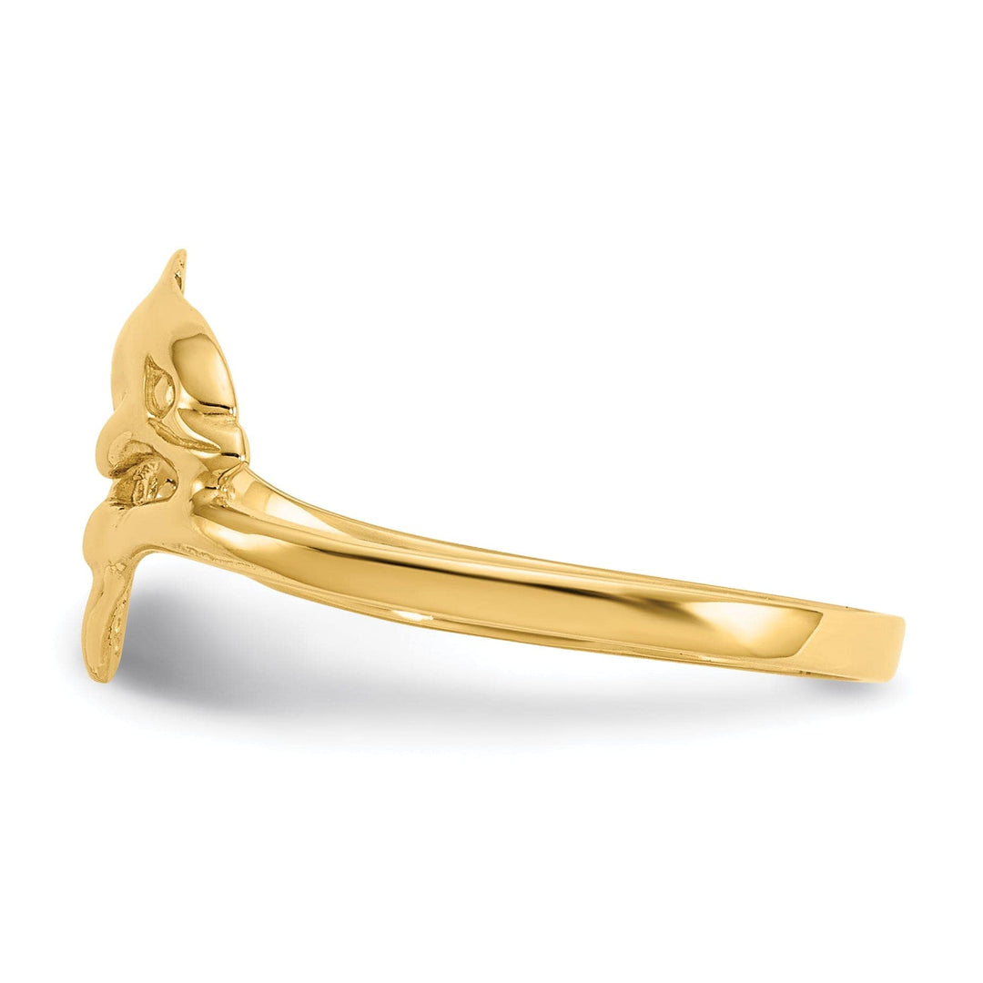 Lovely Rita's Ring 14k Yellow Gold Dolphin Children's Ring