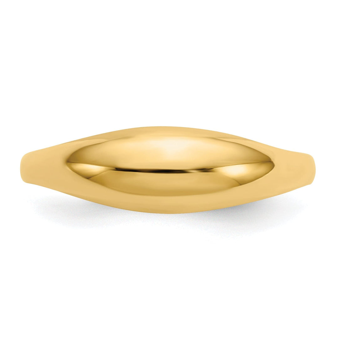 Lovely Rita's Ring 14k Yellow Gold Dome Children's Ring