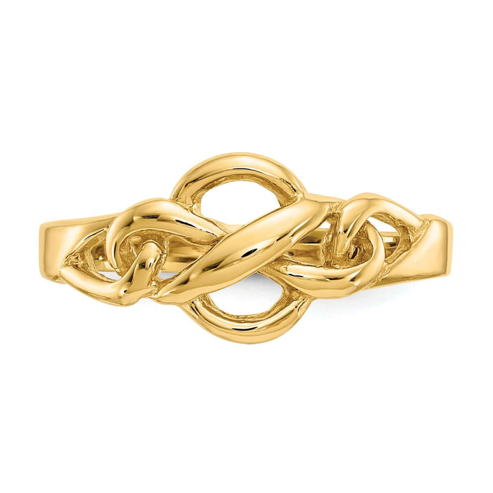 Lovely Rita's Ring 14k Yellow Gold Free Form Knot Ring