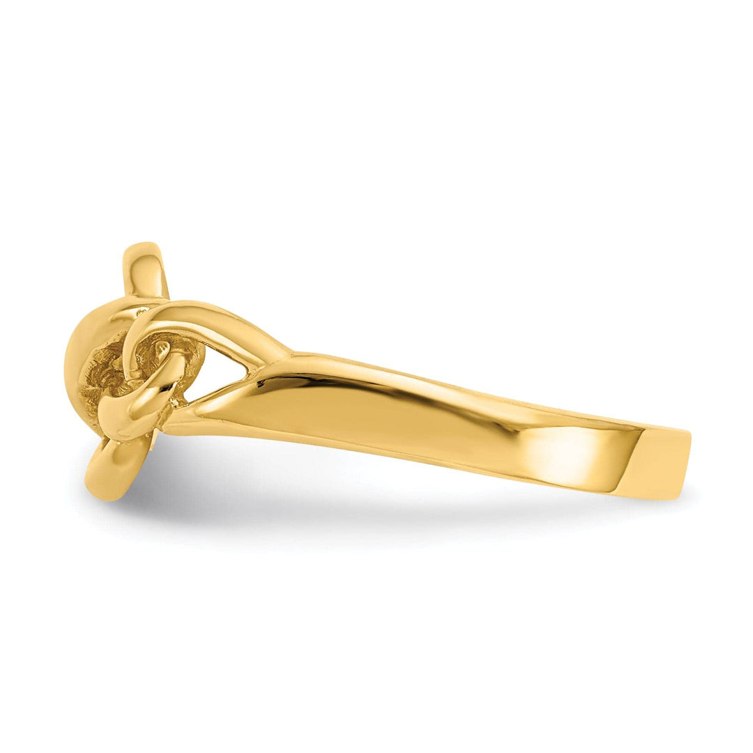 Lovely Rita's Ring 14k Yellow Gold Free Form Knot Ring