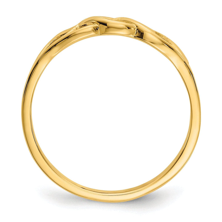 Lovely Rita's Ring 14k Yellow Gold Free Form Knot Ring