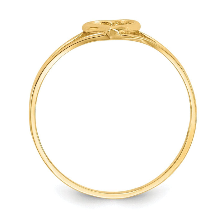 Lovely Rita's Ring 14k Yellow Gold Heart Baby Ring
