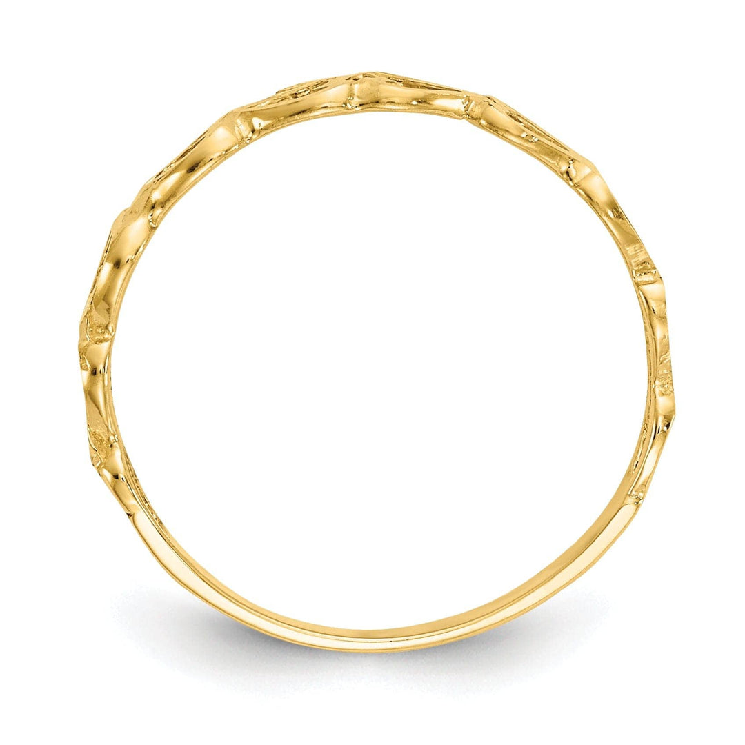 Lovely Rita's Ring 14k Yellow Gold Heart Ring