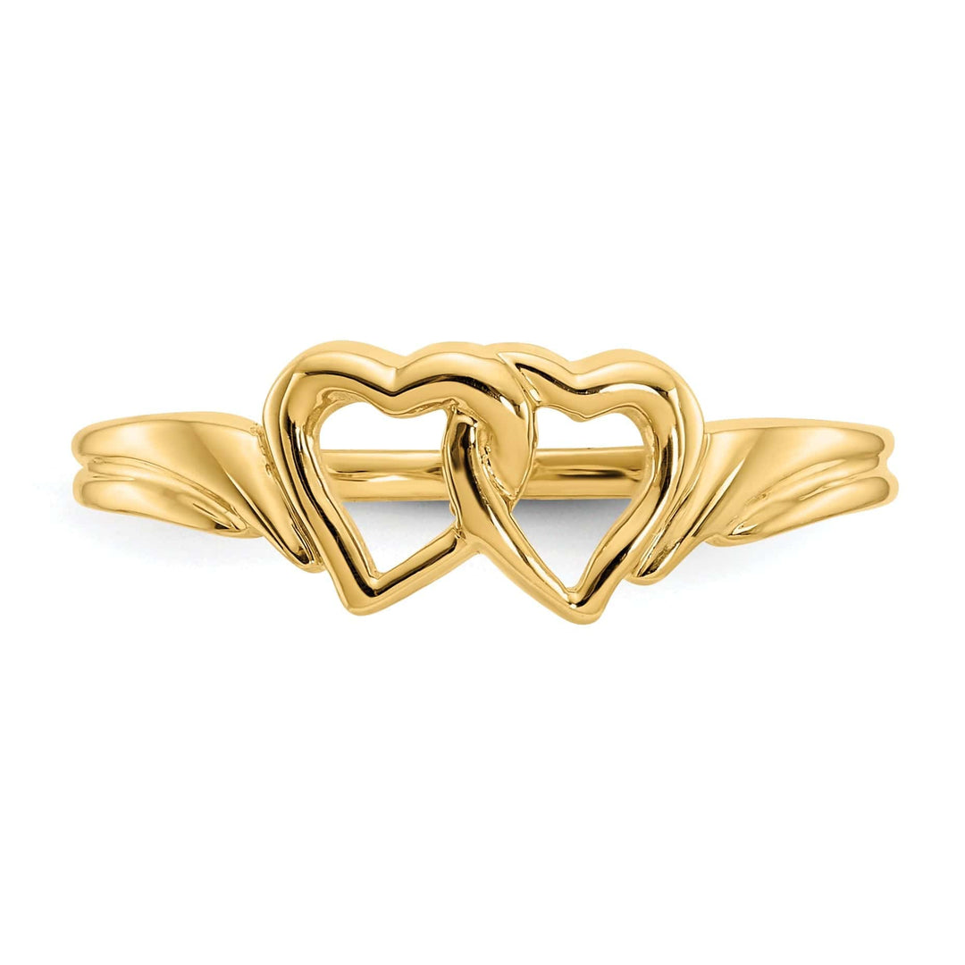 Lovely Rita's Ring 14k Yellow Gold Heart Ring