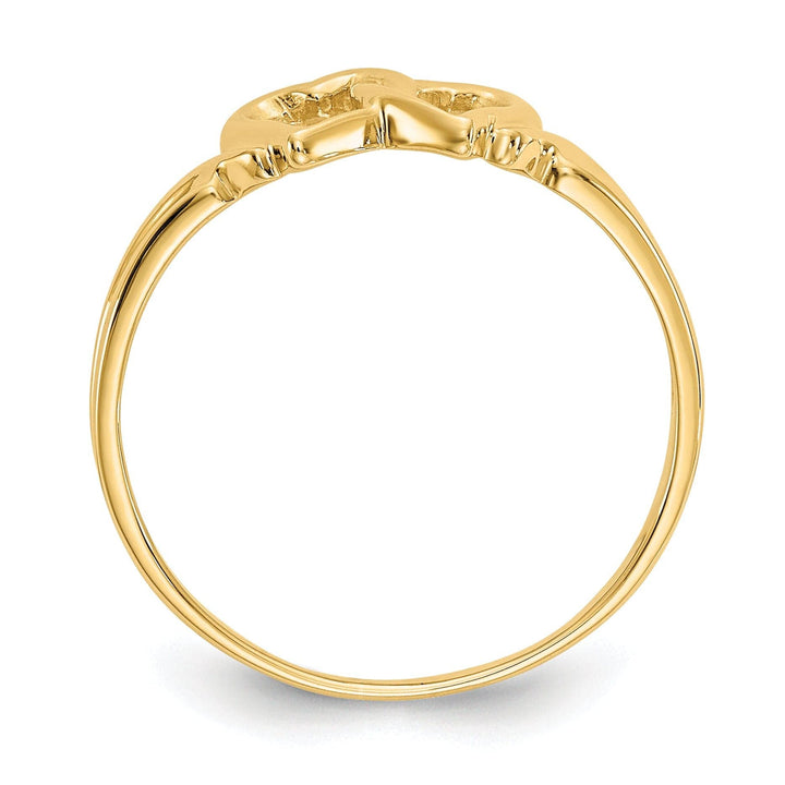 Lovely Rita's Ring 14k Yellow Gold Heart Ring